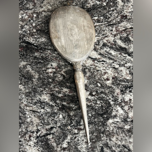 Vintage BIRKS STERLING silver handheld mirror 1920-1940 - Picture 5 of 11